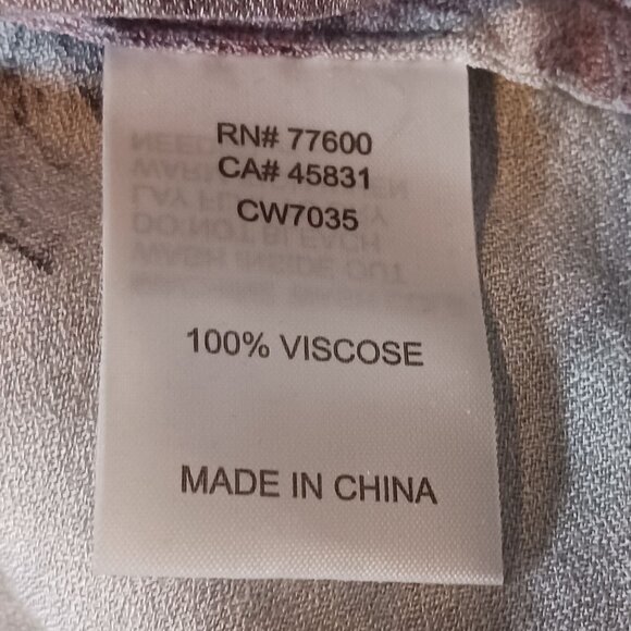 NEW Chaser‎ Heirloom Floral Gauze Off-The-Shoulder Elbow Sleeve Blouse, Size L - Picture 8 of 15